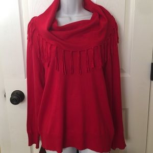 Light weight sweater Cowl neck.